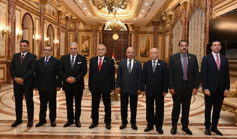 رئيس الشيوخ يستقبل رئيس نادي قضاة مصر