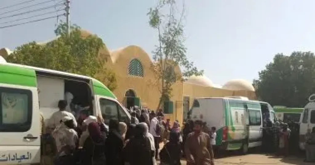 قافلة تُقدم أكثرمن 2300 خدمة طبية ”بالمجان” لأهالي قرية الأنصار باهناسيا بنى سويف