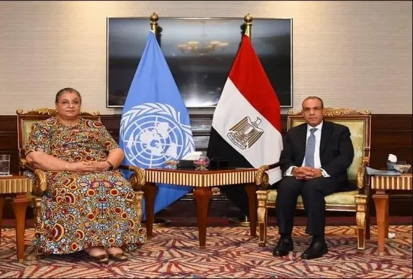 وزير الخارجية يستقبل الممثلة الخاصة للأمين العام للأمم المتحدة في ليبيا| صور