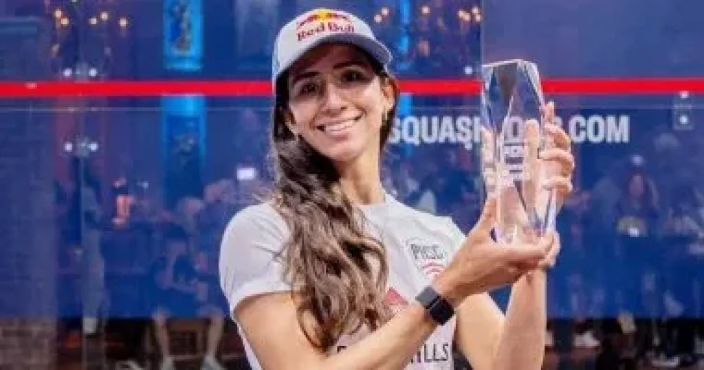 الأمومة تُبعد 3 نجمات عن لعب الاسكواش آخرهن نوران جوهر