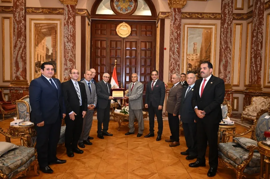 رئيس مجلس الشيوخ يستقبل رئيس محكمة الاستئناف