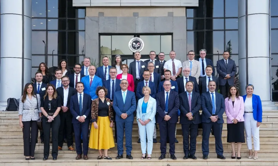 الهيئة العامة للاستثمار والمناطق الحرة تستضيف وفد مديري قطاع الشركات ببنك كريدي أجريكول