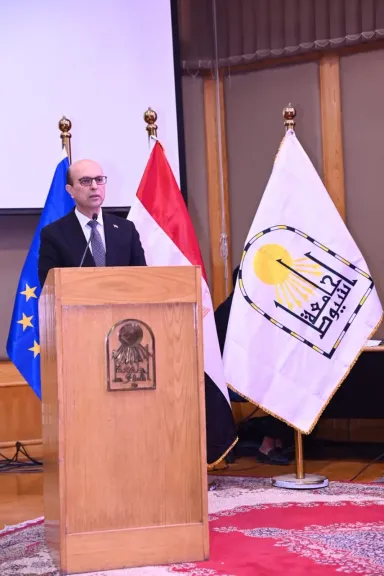 ”أوروبا عند مفترق الابتكار والسيادة الرقمية”.. نموذج محاكاة الاتحاد الأوروبي