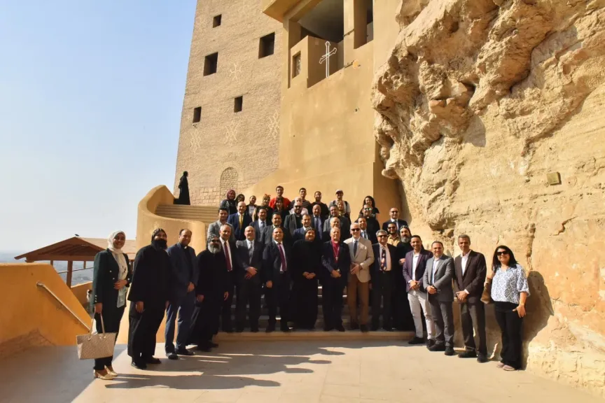 جانب من الزياره 