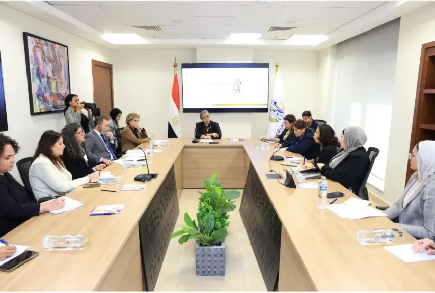 المستشارة أمل عمار تبحث مع المديرة الإقليمية للتنمية البشرية بالشرق الأوسط تعزيز التعاون