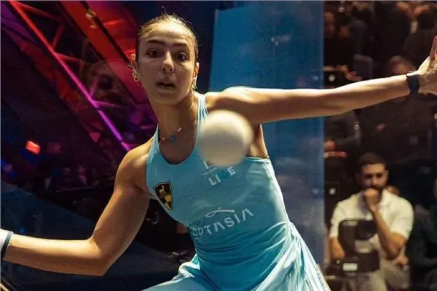 هانيا الحمامي تتأهل إلى نصف نهائي بطولة الصين المفتوحة للاسكواش