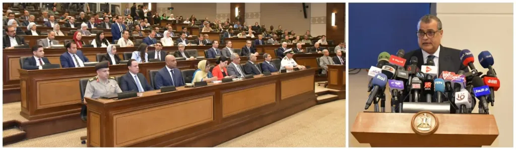 القوات المسلحة تنظم مؤتمراً صحفياً للإعلان عن فعاليات المعرض الدولى للصناعات الدفاعية ”إيديكس 2025”|صور