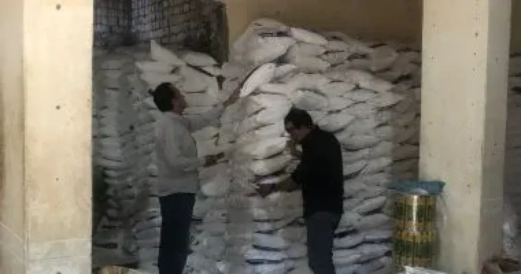 مصادرة 10 أطنان ملح داخل منشأة بدون ترخيص فى الإسكندرية