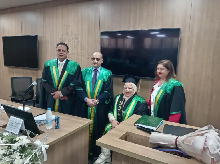 تأهيل ذوي الهمم لدعم نظم الإدارة البيئية في رسالة ماجستير بجامعة عين شمس