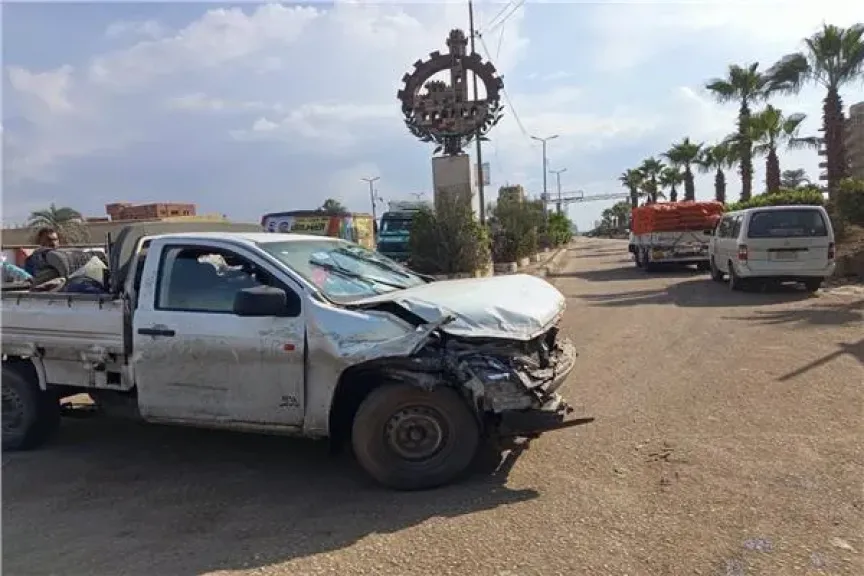 حادث تصادم بين 3 سيارات على طريق الإسكندرية الزراعي وعودة الحركة المرورية إلى طبيعتها