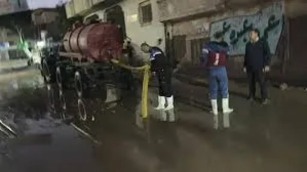 محافظ الشرقية يتابع جهود شفط مياه الأمطار من الشوارع