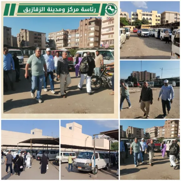 متابعات يومية على مواقف سيارات الأجرة بمحافظة الشرقية