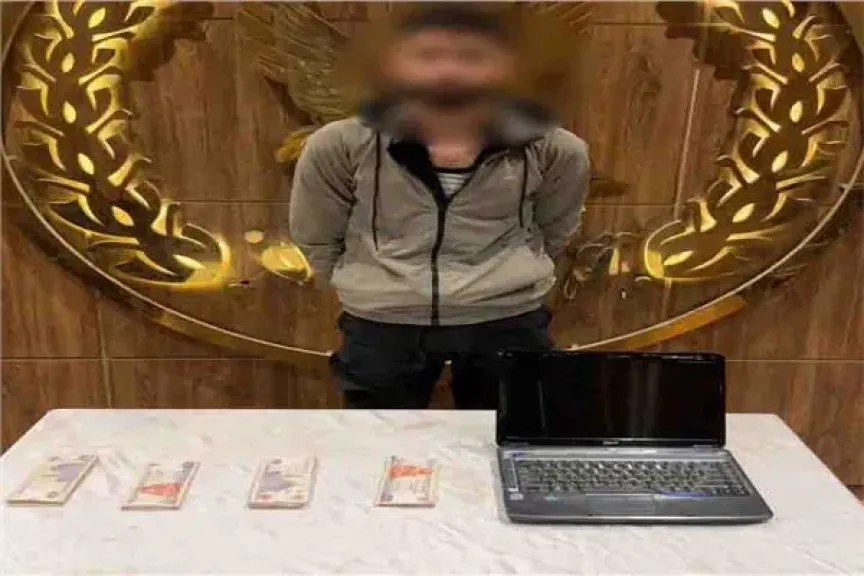 ضبط المتهم بسرقة المتاجر بمنطقة النزهة