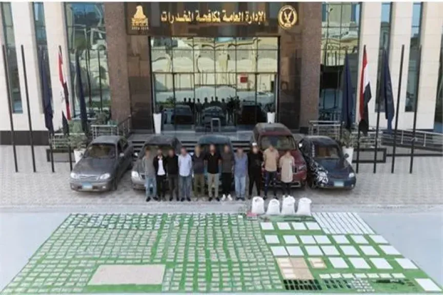 ضربة أمنية حاسمة.. إحباط محاولة جلب وتهريب أقراص مخدرة بـ 2.7 مليار جنيه