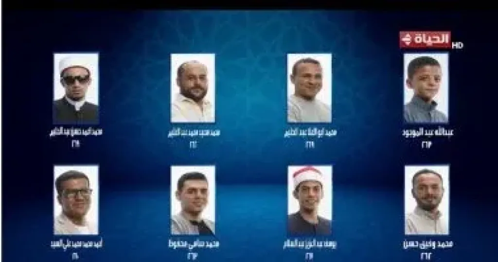 المتسابق محمد وفيق يحصل على أعلى الدرجات ببرنامج دولة التلاوة