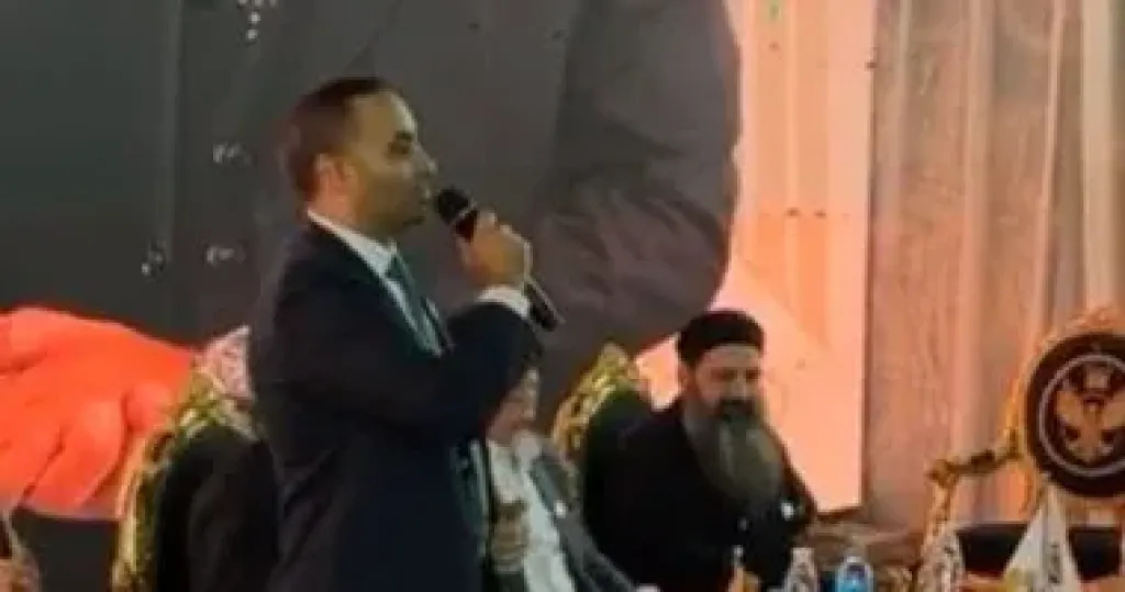 الجبهة الوطنية ينظم مؤتمرا جماهيريا لدعم محمد صبحى مرشحه بالفردى