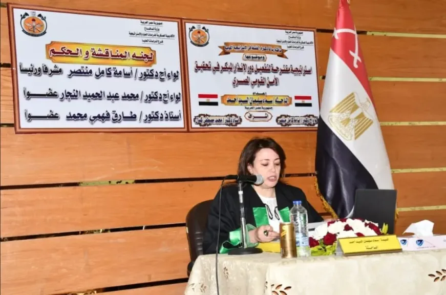 الدكتورة سماء سليمان تدعو لإنشاء مركز وطني للإنذار المبكر يتبع رئاسة الجمهورية