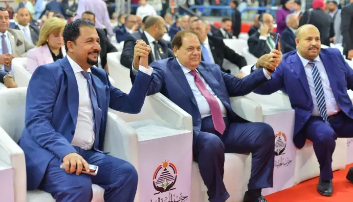 بعزف السلام الوطني.. انطلاق المؤتمر الجماهيري لـ“الجبهة الوطنية” باستاد القاهرة|صور