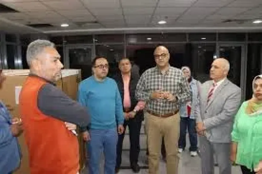 محافظ القليوبية يتفقد التجهيزات النهائية لمستشفى طوخ المركزي