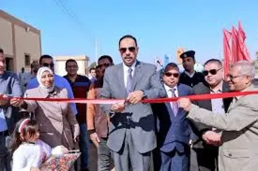 محافظ سوهاج يفتتح مشروع إنشاء وتشغيل شوادر المراغة الجديدة