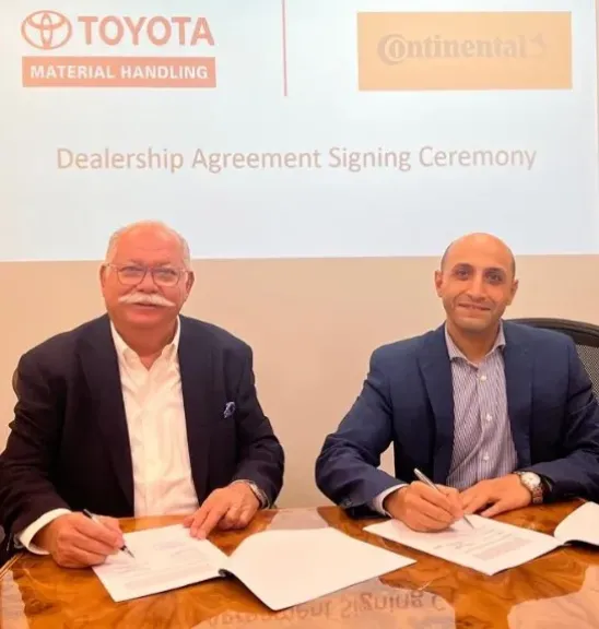 ”تويوتا إيجيبت” موزعا لإطارات كونتيننتال للمعدات الصناعية