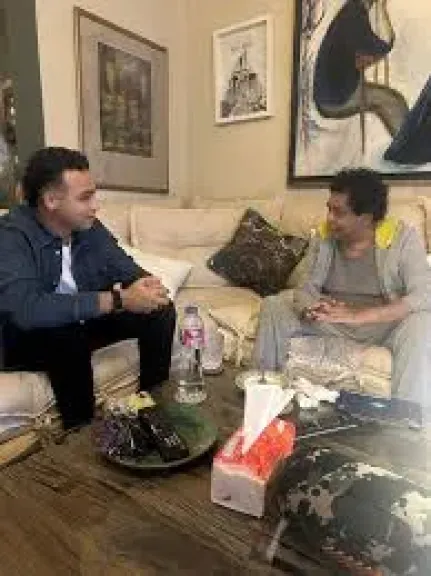 مصطفى حدوتة يعلن عن تعاون جديد مع محمد منير