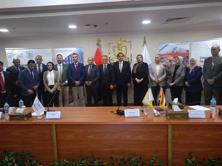 جامعة بورسعيد توقّع بروتوكول تعاون مع شركة قناة السويس للحاويات لتعزيز التدريب وفرص العمل لطلابها وخريجيها