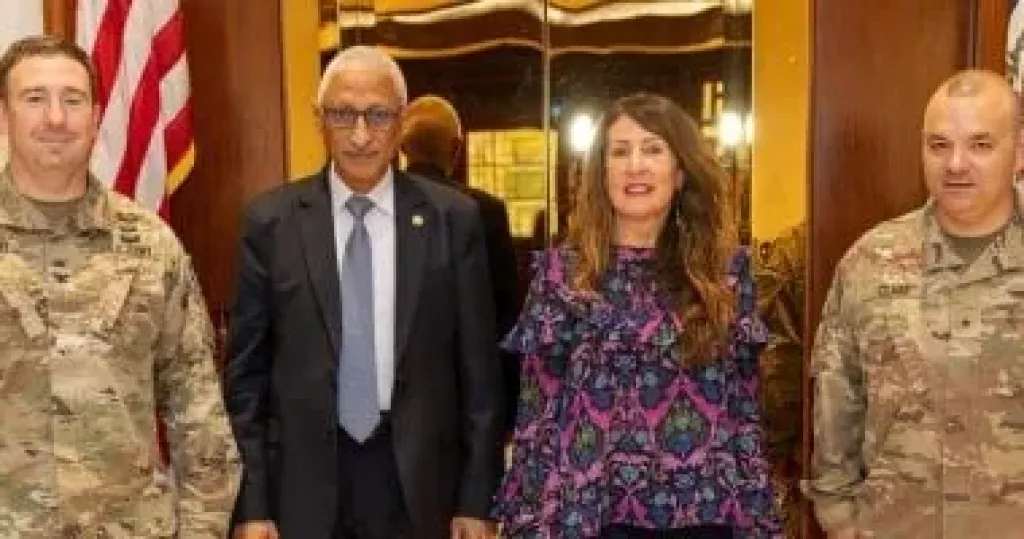 السفيرة الأمريكية تثمن الدور التاريخى لمصر باستضافة قمة شرم الشيخ للسلام