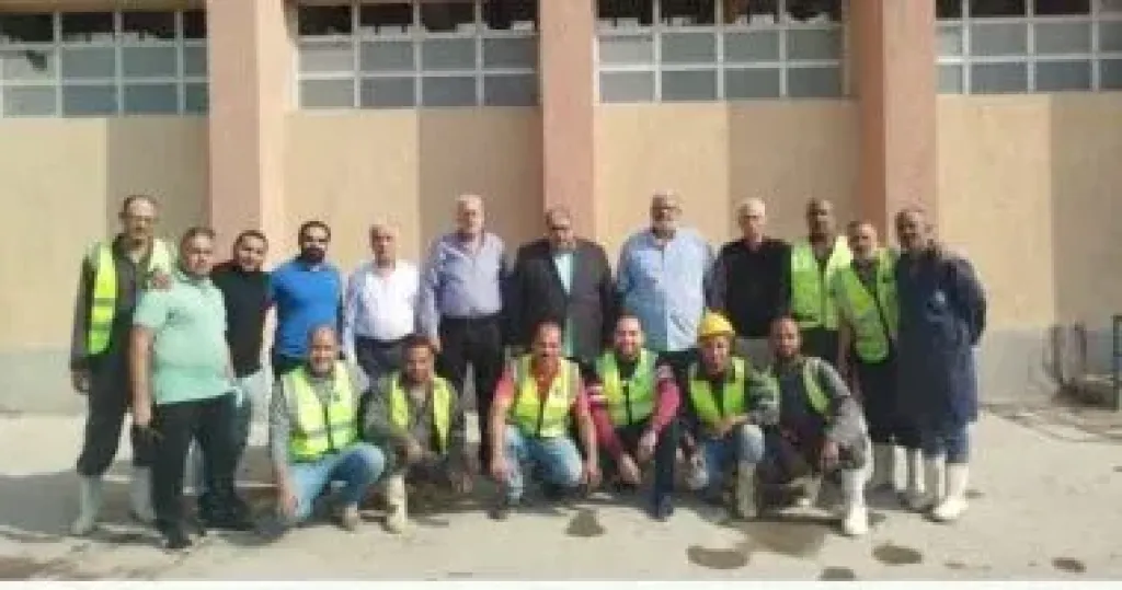 رئيس شركة الصرف الصحي بالقاهرة يتفقد محطات الجنوب وحلوان