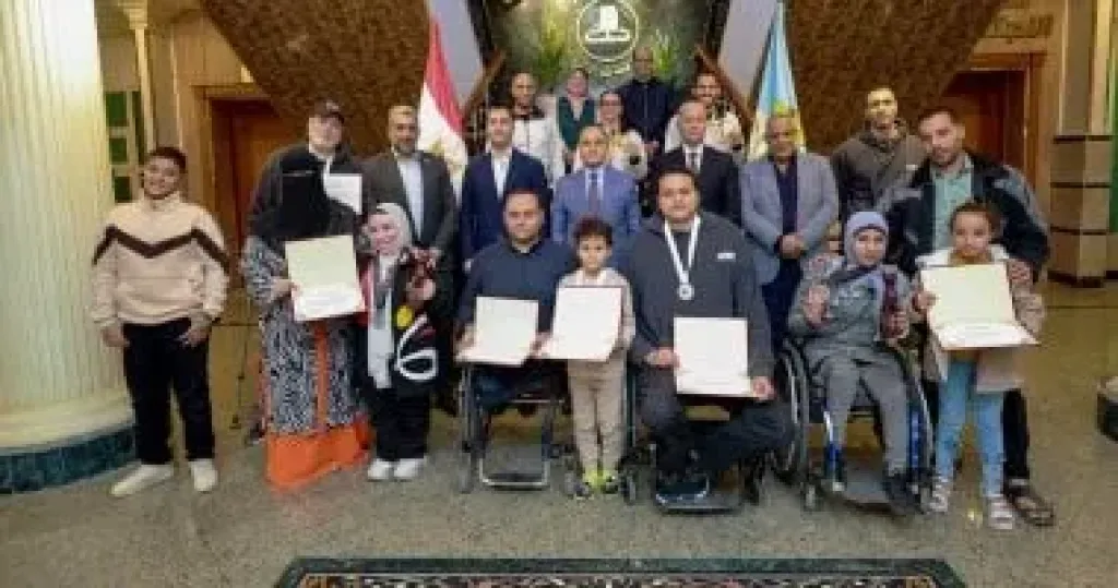 جانب من التكريم 