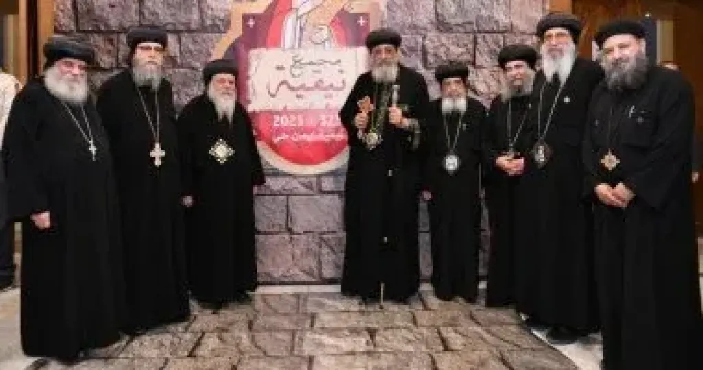 البابا تواضروس الثانى يشهد احتفالية ”نيقية.. إيمان حى” بمسرح الأنبا رويس