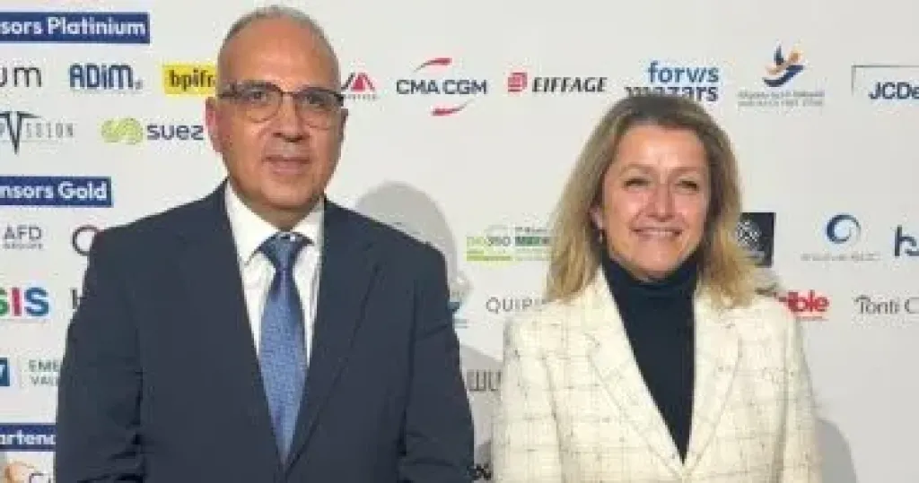 وزير الرى يلتقى سفيرة البيئة الفرنسية لمناقشة التعاون المائى