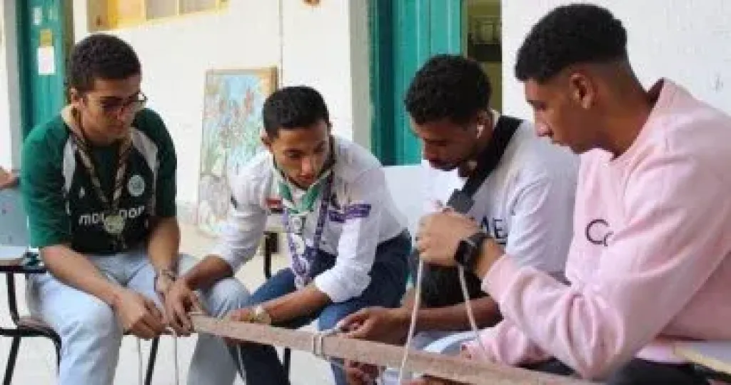 جامعة حلوان تنظم المعسكر الكشفى لجوالة الجامعة لتعزيز المهارات القيادية لدى الطلاب