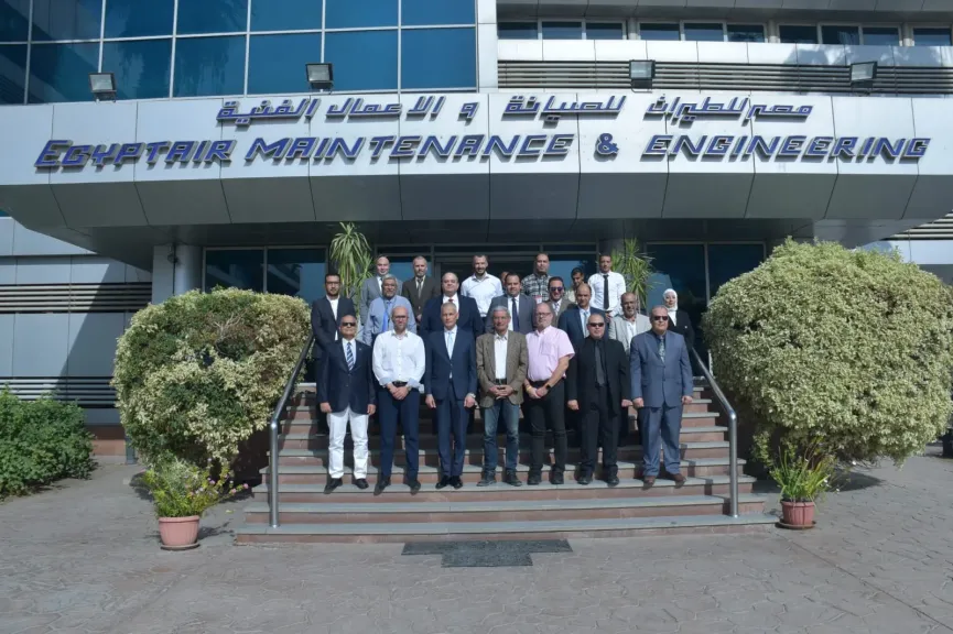 مصر للطيران للصيانة والأعمال الفنية تجتاز تفتيش الوكالة الأوروبية لسلامة الطيران (EASA)