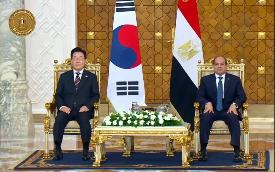 الرئيس السيسي ورئيس كوريا الجنوبية يشهدان التوقيع على عدد من مذكرات التفاهم