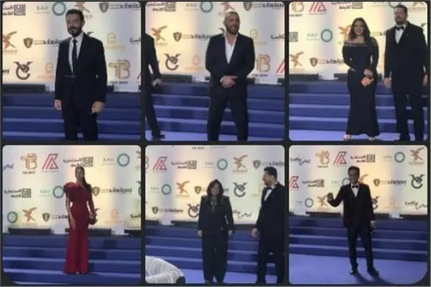 أحمد السقا وزاهر وإسعاد يونس أبرز الحاضرين في «The Best»