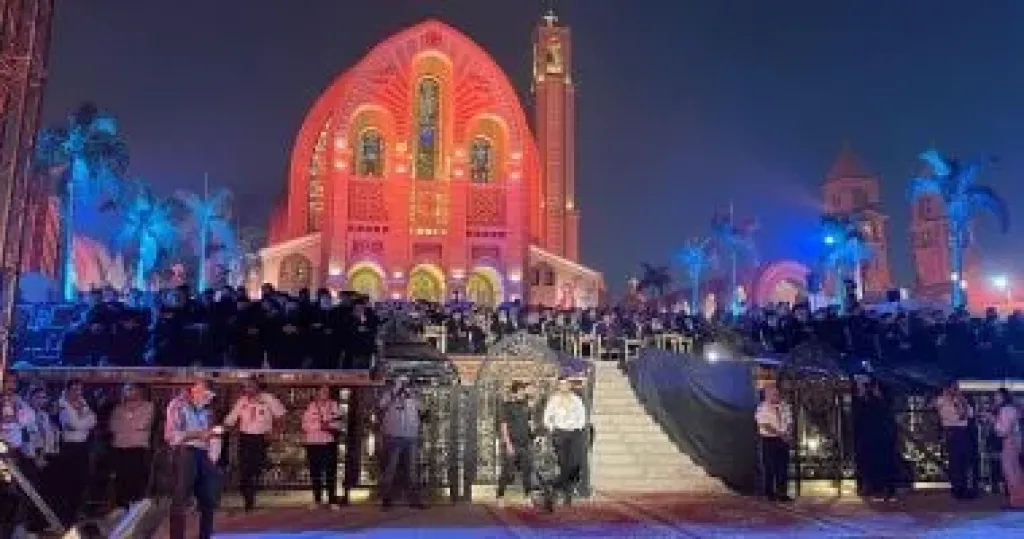 قلب الاحتفالية النابض.. دور إنسانى للكشافة فى حفل مجمع نيقية بالعباسية