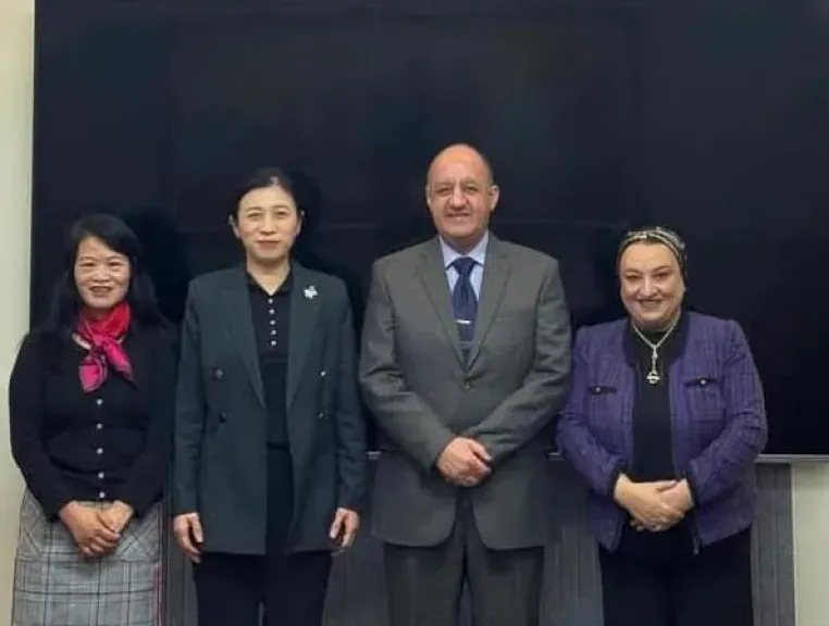 الأكاديمية العربية تبحث سبل التعاون مع اتحاد الموانئ والمرافئ الصينية