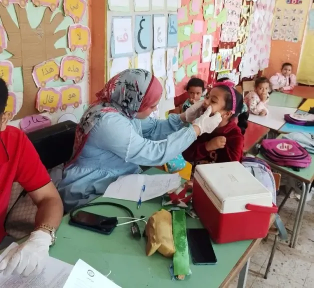 محافظ بني سويف: فحص أكتر من 170 ألف طالباً وطالبة ضمن إجراءات الفحص الطبي الشامل