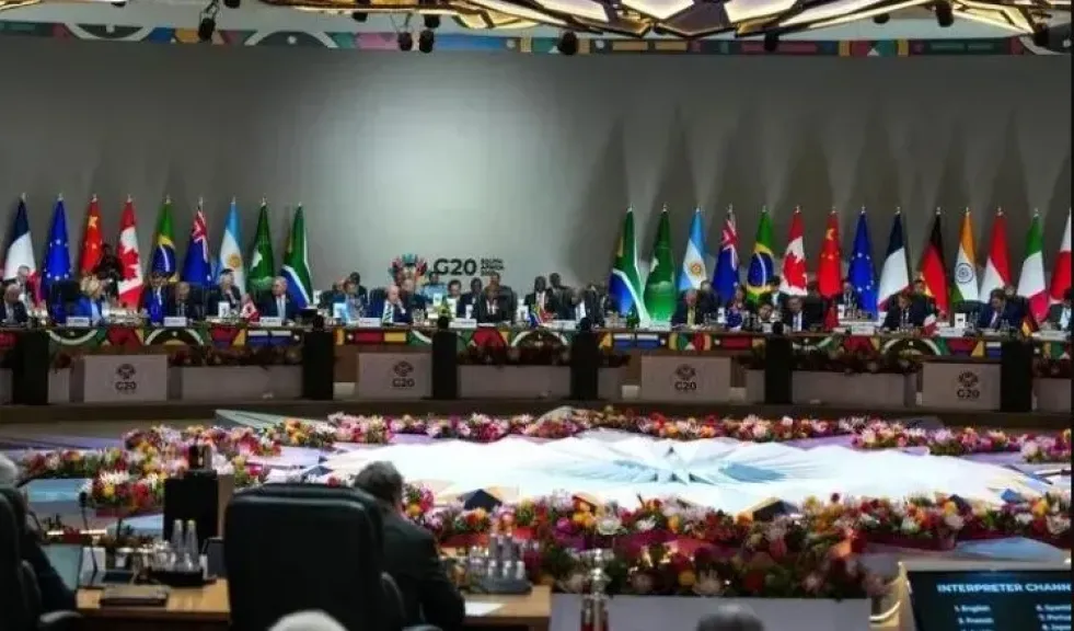 قمة العشرين تعتمد إعلانا حول المناخ والتحديات العالمية دون مشاركة واشنطنذذ