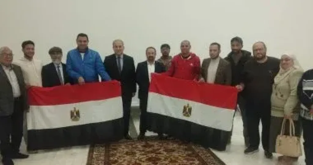 استمرار توافد ابناء الجالية المصرية بالمغرب للتصويت فى انتخابات النواب 2025