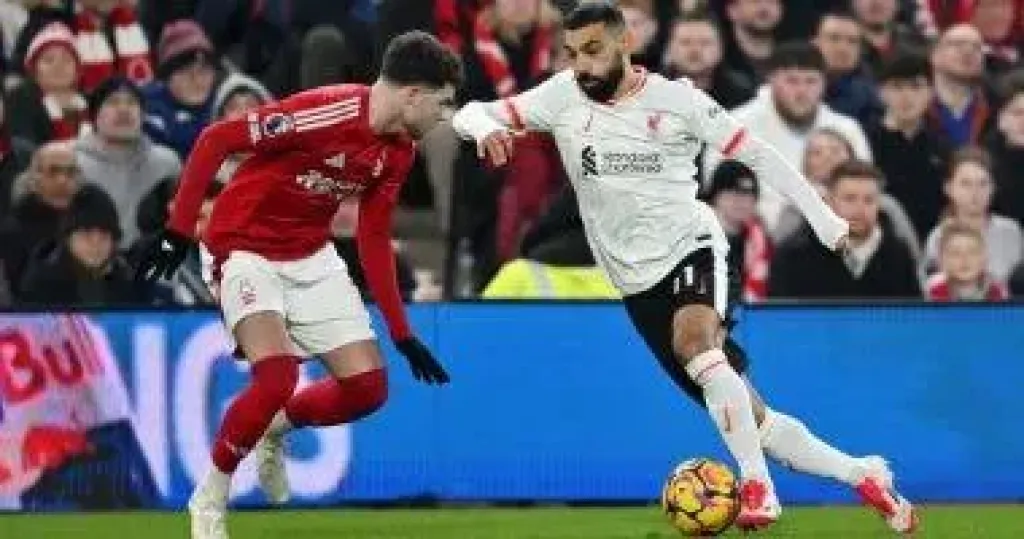 نوتينجهام فورست يتقدم على ليفربول 1-0 في الشوط الأول