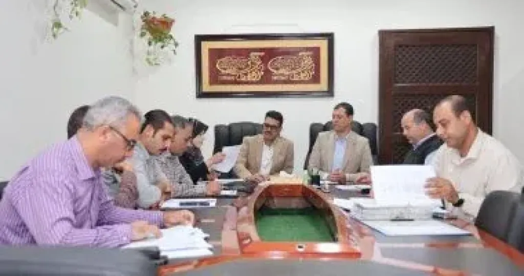 اجتماع تنسيقي بين شركة مياه القليوبية والجهاز التنفيذي لمتابعة سير المشروعات