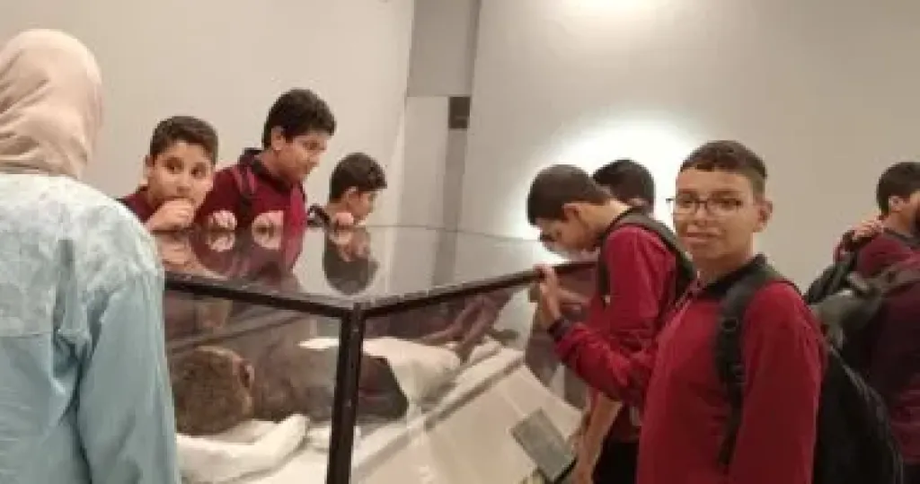 متحف كفر الشيخ: ندوة عن المتحف المصرى وجولة للطلاب المتفوقين من ذوى الهمم