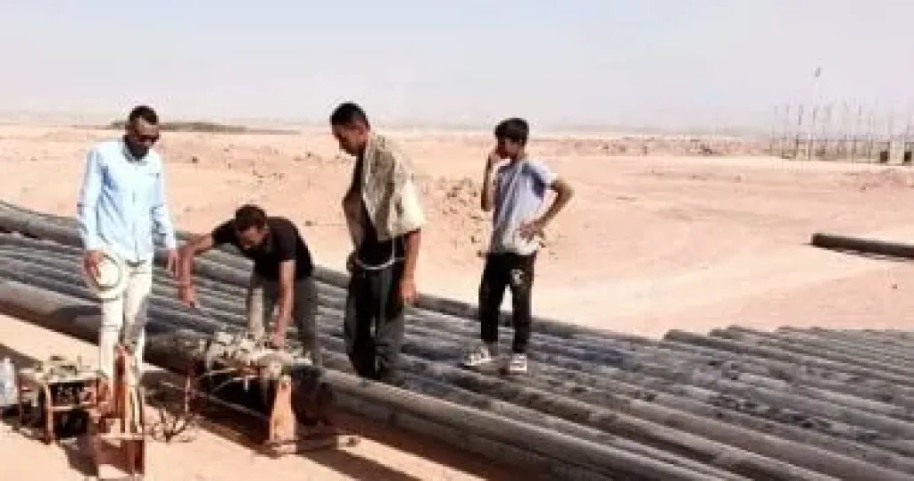 الوادي الجديد: استكمال تطوير محطة الرفع للصرف الصحي بقرية الزيات في قرية عدن