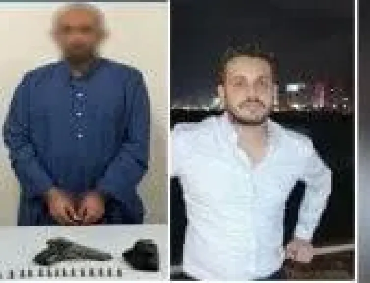 وصول المتهم بقتل صديقه فى الإسكندرية المحكمة لحضور أولى جلسات محاكمته