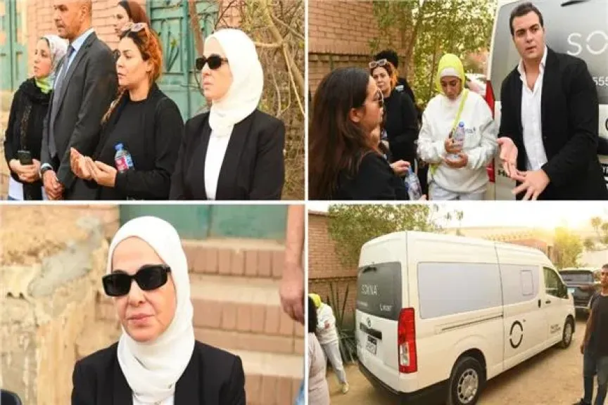 جنازة الإعلامية الكبيرة ميرفت سلامة