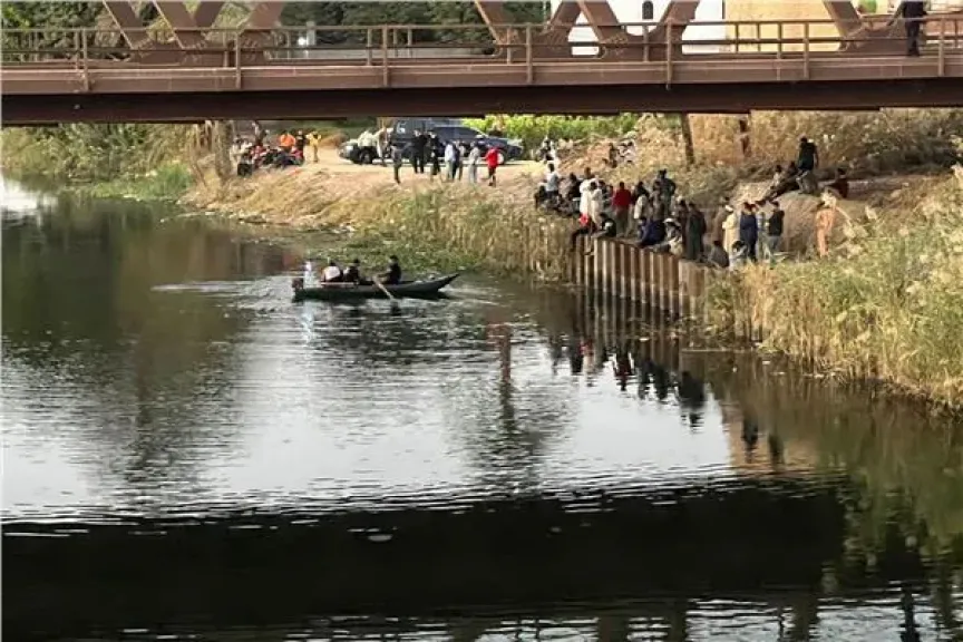 البحث عن طفل بعد غرقه في نهر النيل بنجع حمادي