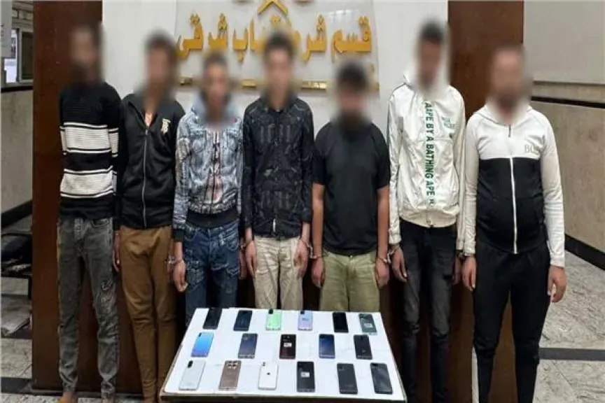 ضبط تشكيل عصابي لسرقة الهواتف المحمولة بالإسكندرية