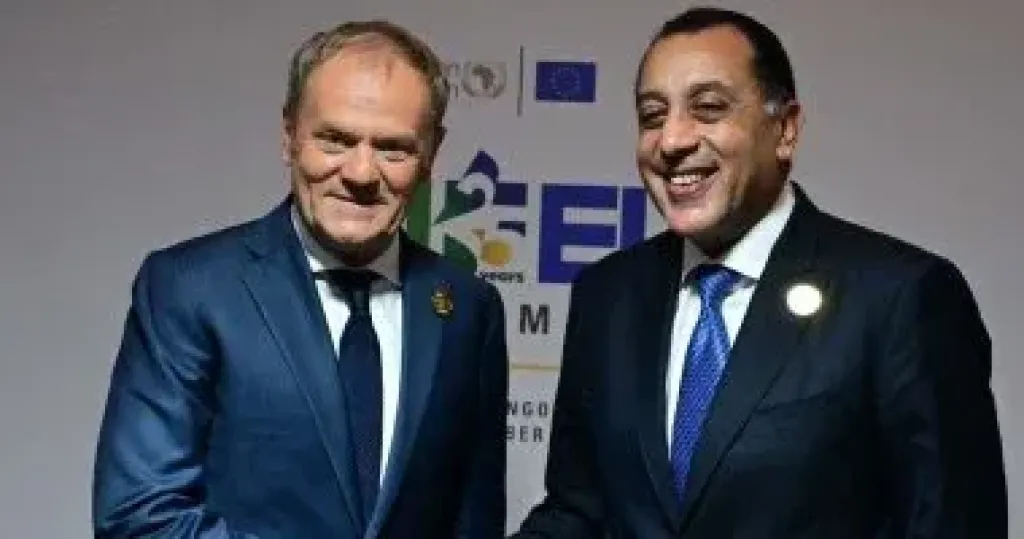 رئيس الوزراء يلتقى نظيره البولندى